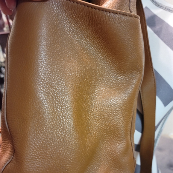 Tory Birch Camel leather back pack. - Picture 5 of 12